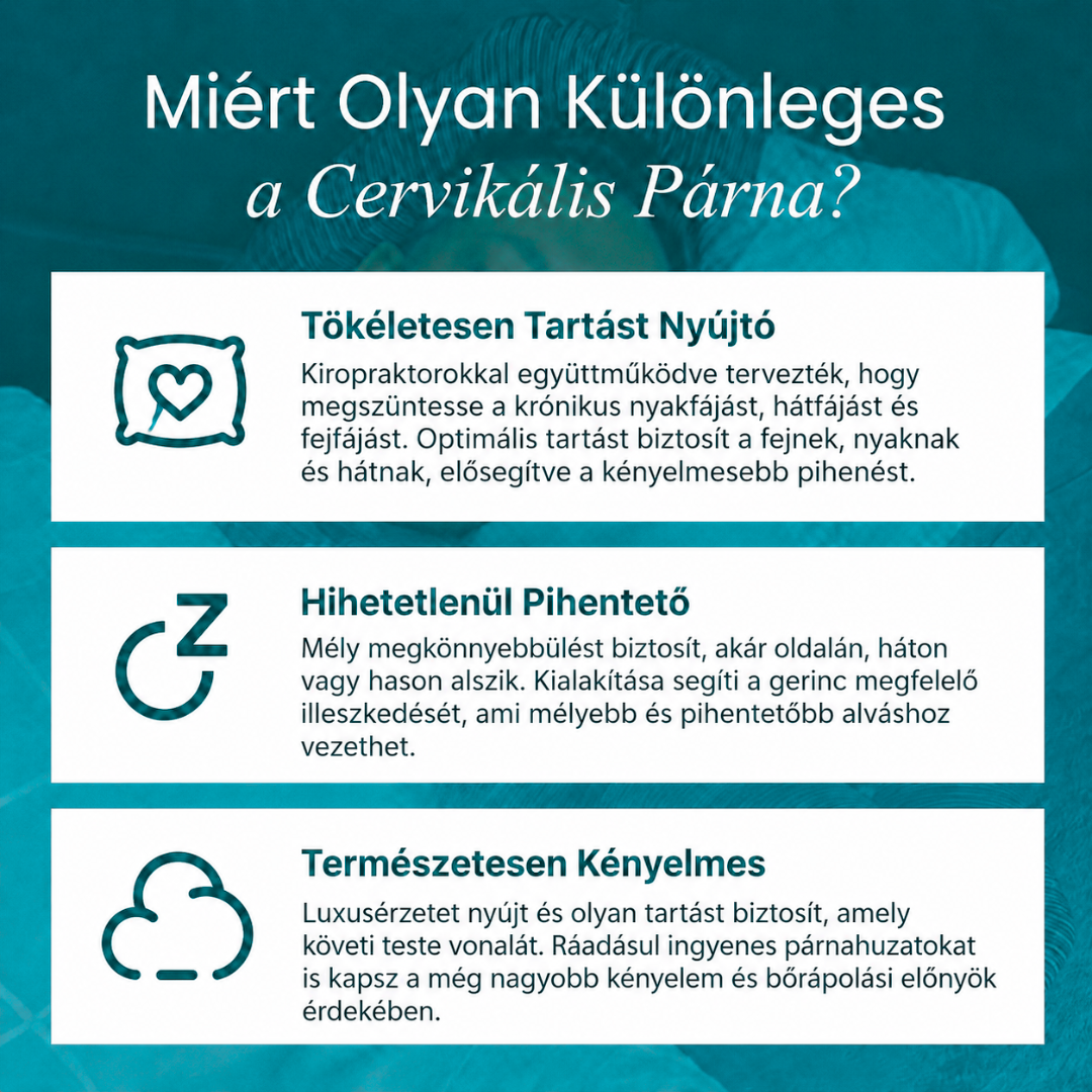 Velunia™ Ergonomikus nyakpárna